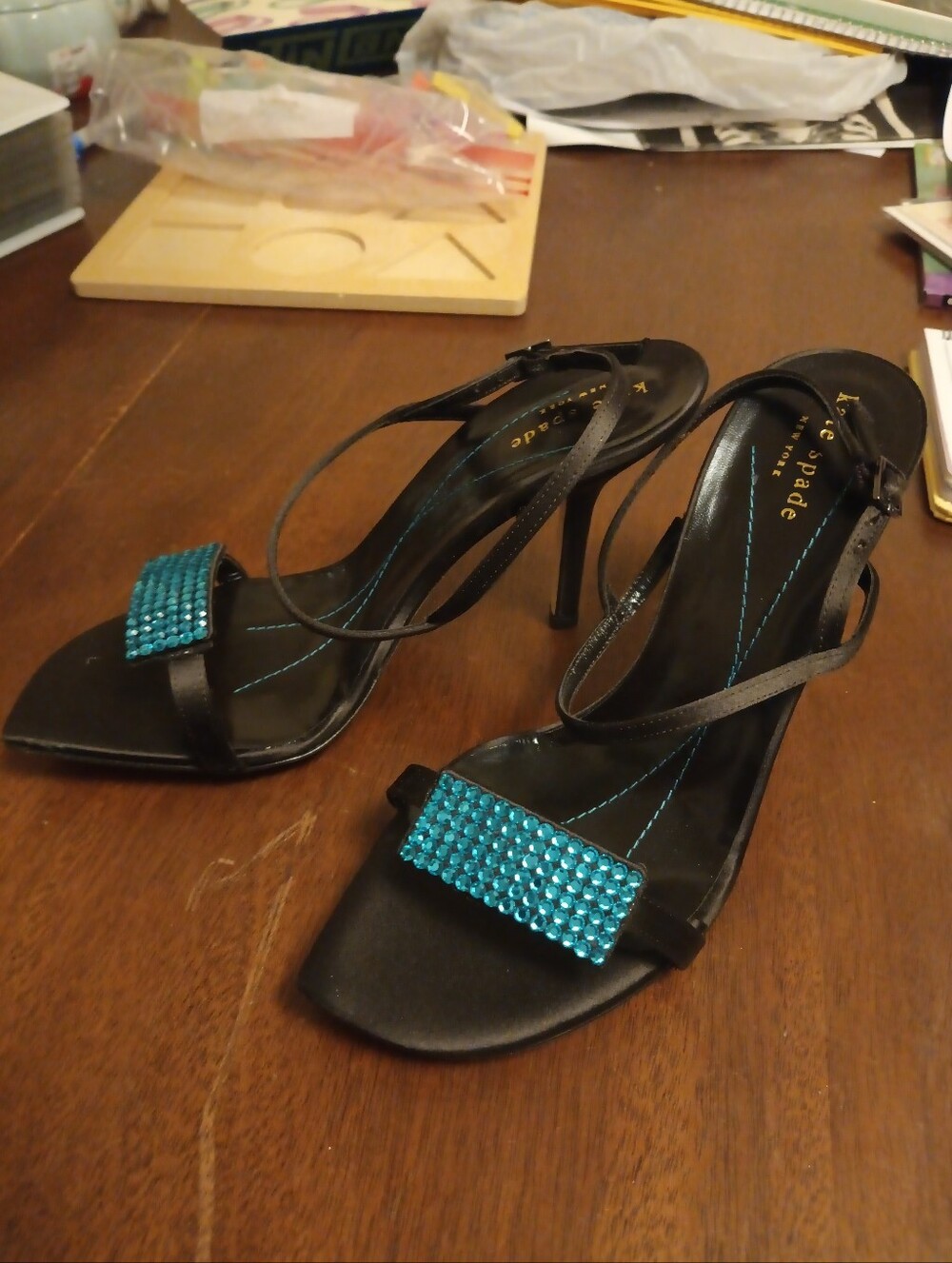 Y2K Kate Spade Strappy High Heels
